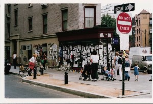 Illustration 4 : Réseaux d’écriture dans toute la ville, New York (2001). Source : Béatrice Fraenkel.